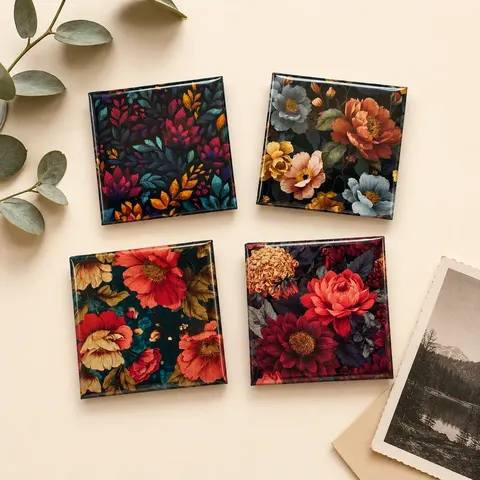 Set of 4 2x2 Magnet Memory Tiles